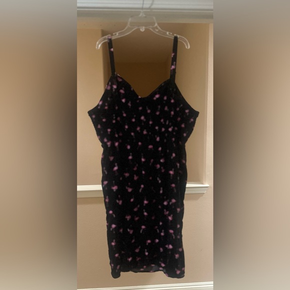 Women’s TORRID Flamingo Black Pink Summer Fit And Flare Beach Cruise Dress 4X. - Picture 7 of 7